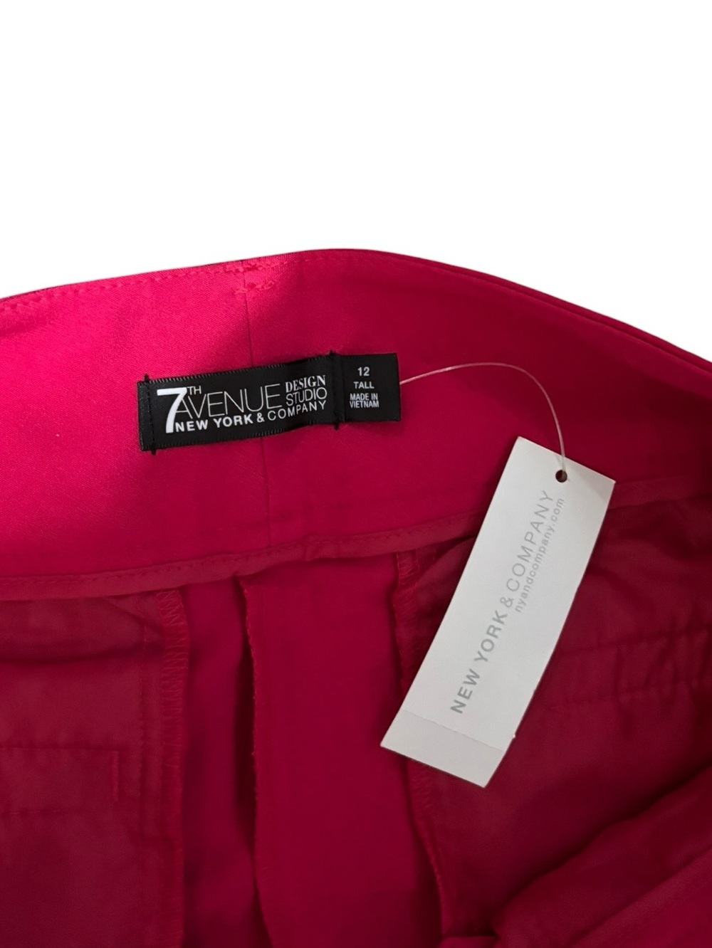 New York & Company Hot Pink Dress Pants - Picture 4 of 9